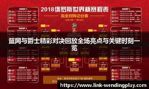 篮网与爵士精彩对决回放全场亮点与关键时刻一览