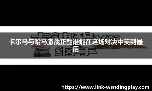 卡尔马与哈马激战正酣谁能在这场对决中笑到最后